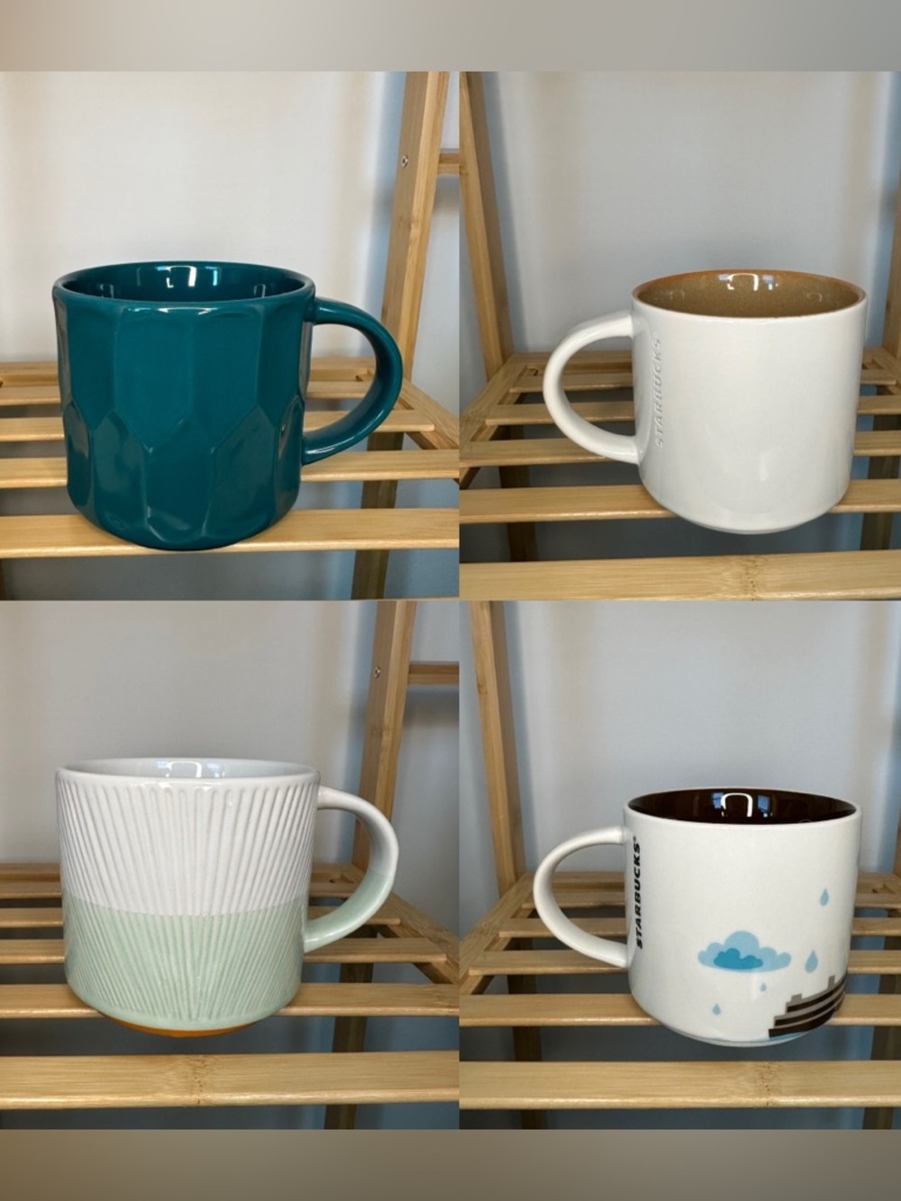 Bundle of 4 Starbucks Mugs